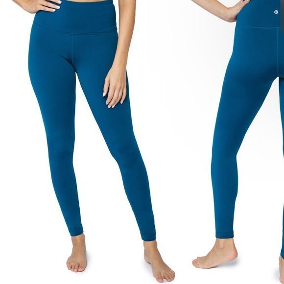 Soft Tech‎ Fleece Lined High Rise Leggings - Picture 1 of 16